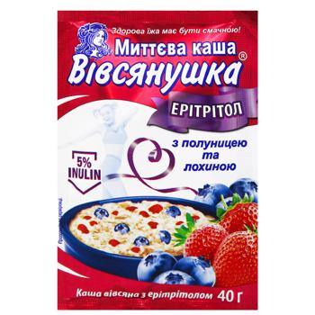 Vivsyanushka Strawberry and Blueberry Oatmeal 40g