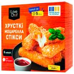 Сир Моцарелла в паніровці 210г з ягідними соусами