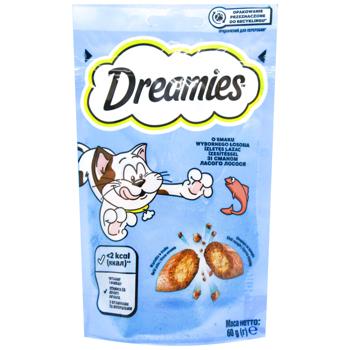 Dreamies Cat Snack with Salmon 60g - buy, prices for Grono - photo 1