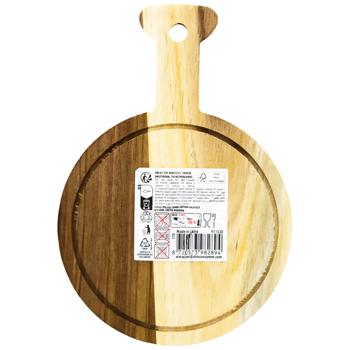 Excellent Houseware Acacia Serving Board 19х0.8cm in assortment - buy, prices for Auchan - photo 1