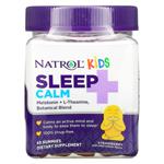 Підтримка сну Natrol Sleep + Calm для дітей від 4 років зі смаком полуниці 60 жувальних цукерок