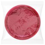 Inpak Disposable Dessert Plates 20pcs Clear-Red
