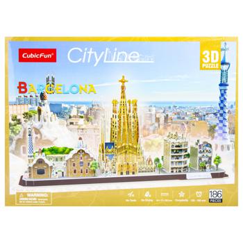 Конструктор-головоломка City Line Barcelona - купить, цены на ULTRAMARKET - фото 2