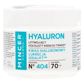 Mincer Pharma Hyaluron Lifting Day Face Cream 70+ 50ml