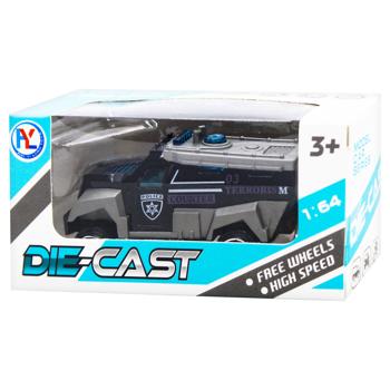 Іграшка ЮС Машинка поліцейська техніка 1:64 - купити, ціни на Таврія В - фото 4