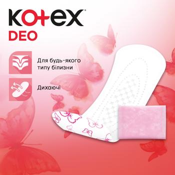 Kotex Fresh Deo Normal Plus Everyday Pads 56pcs - buy, prices for COSMOS - photo 5