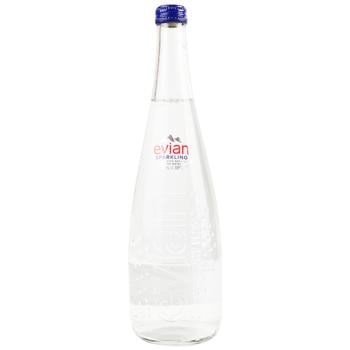 Evian Carbonated Mineral Water 0.75l - buy, prices for WINETIME - photo 1