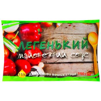 Майонезний соус Легенький 15% 150г