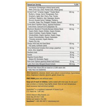 Мультивітаміни, 3 на день, Alive!® Max3 Potency, Nature's Way, без заліза, 90 таблеток - купити, ціни на Біотус - фото 4