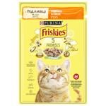 Корм влажный Friskies с индейкой для взрослых кошек 85г