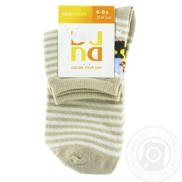 Duna 4270 2624 Beige Children's Socks Size 20-22 - buy, prices for - photo 1