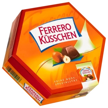 Ferrero Kusschen Chocolate Sweets with Hazelnuts 178g - buy, prices for METRO - photo 1