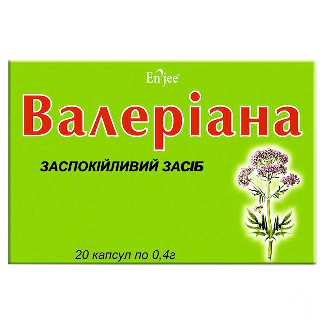 

Средство успокаивающее En Jee Валериана в капсулах 20шт*0,4г