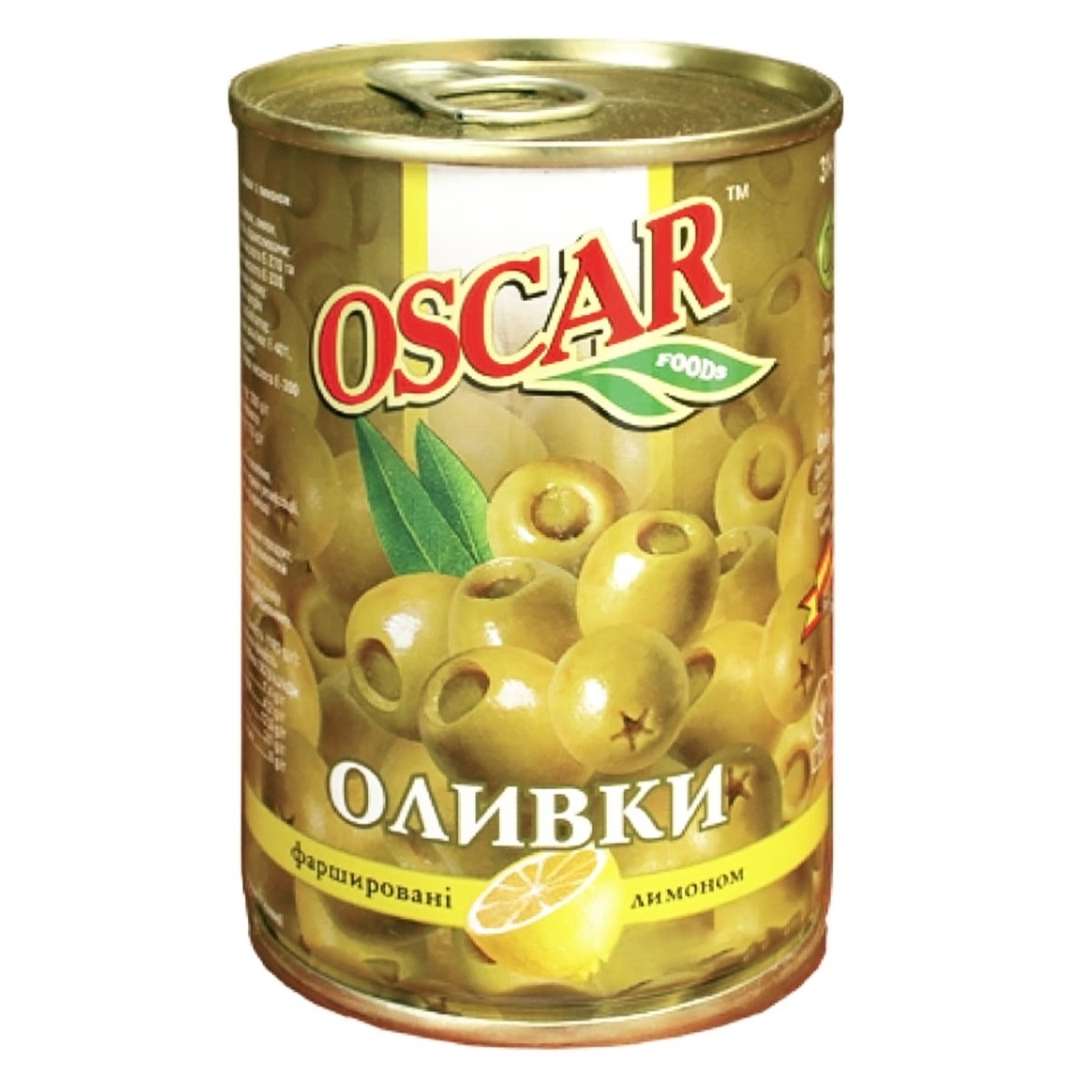 

Оливки Oscar с лимоном 300г