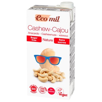 EcoMil Vegetable Milk with Cashews 1l - buy, prices for ULTRAMARKET - photo 1