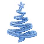 Serpentine Blue Christmas Tree Decoration