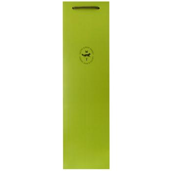 Пакет Winetime бумажный оливковый 12х43х11,3см - купить, цены на WINETIME - фото 1