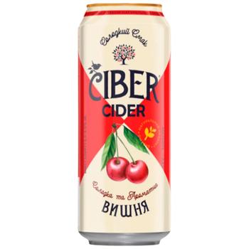 Сидр Ciber Вишня 5,5% 0,5л