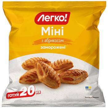 Слоеные булочки Легко! Мини с абрикосом замороженные 500г