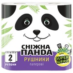 Рушники паперові Сніжна панда 2шт