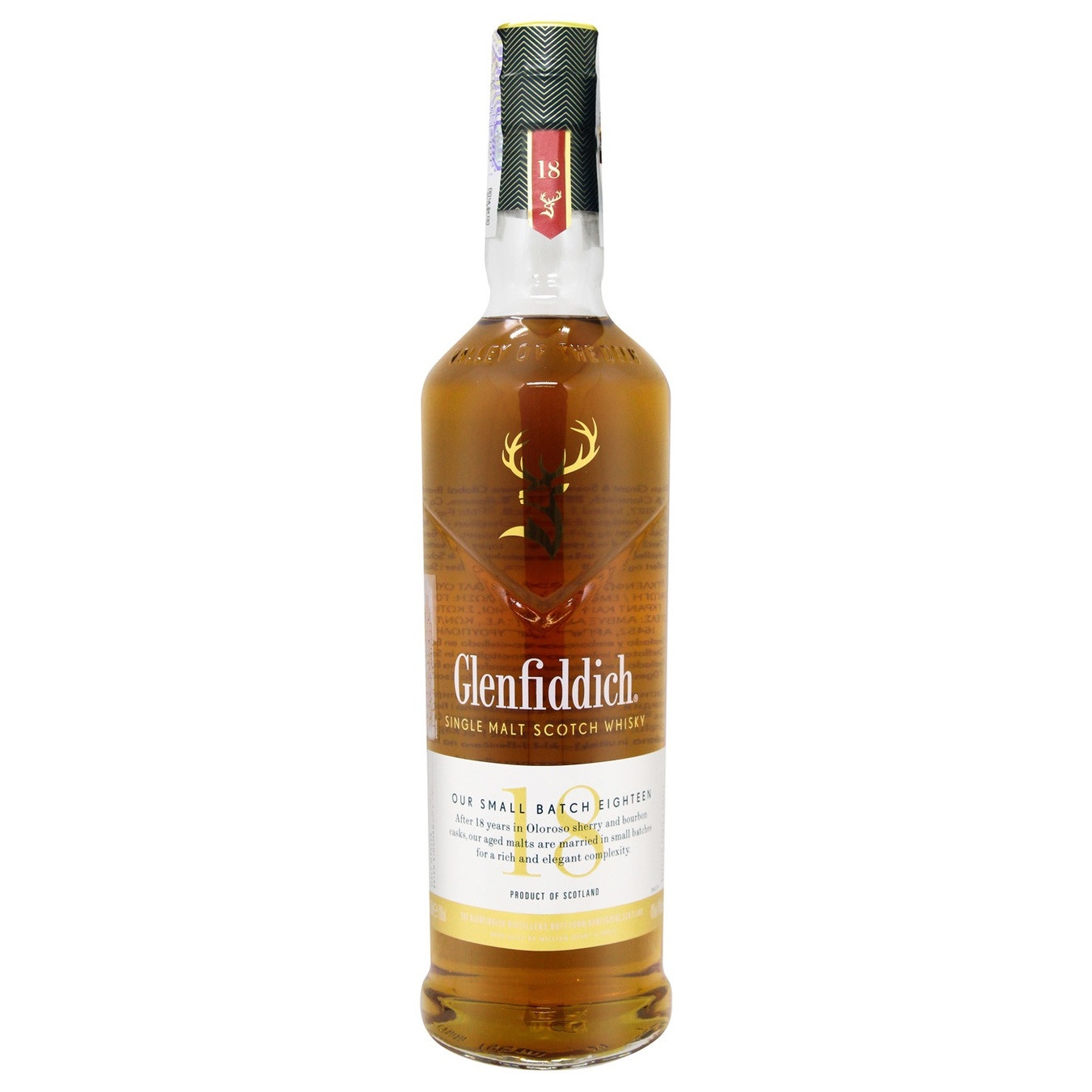 

Виски Glenfiddich 18 лет тубус 0,7л