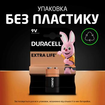 Батарейка Duracell щелочная 9V - купить, цены на - фото 7