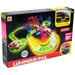 Трек игрушечный Shantou Jinxing Luminous Rail с машинкой 34х6х23см