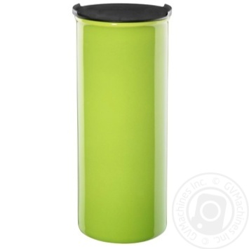 Container for Bulk Products Green with a Black Cover 9.5Х27cm - buy, prices for - photo 1