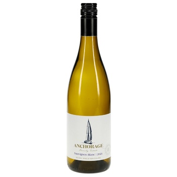 Anchorage Sauvignon Blanc White Dry Wine 12.5% 0.75l - buy, prices for Za Raz - photo 2