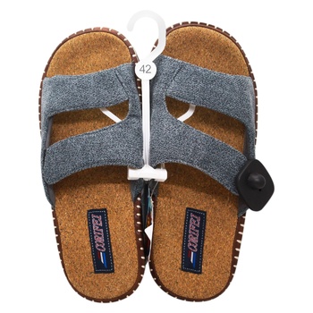 Corifei Men's Dark Gray Home Slippers - buy, prices for Tavria V - photo 1