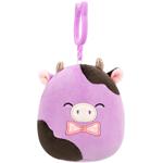 Іграшка м'яка Squishmallows Корівка Алексі на кліпсі 9см