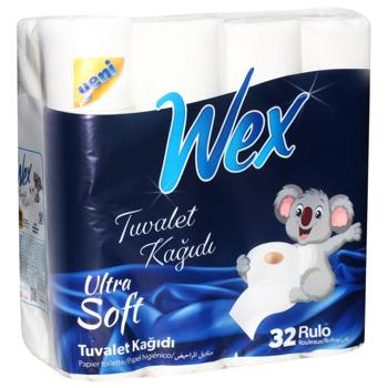 Wex 2-ply Toilet Paper 32pcs - buy, prices for COSMOS - photo 3