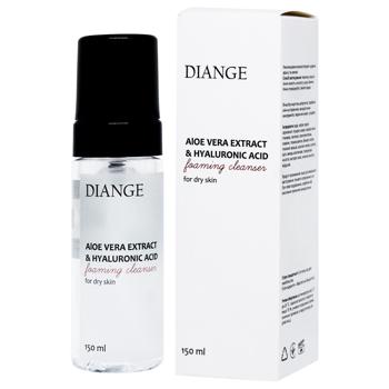 Пінка д/обличчя Diange 150 мл Очищуюча д/сухої шкіри - купить, цены на КОСМОС - фото 1