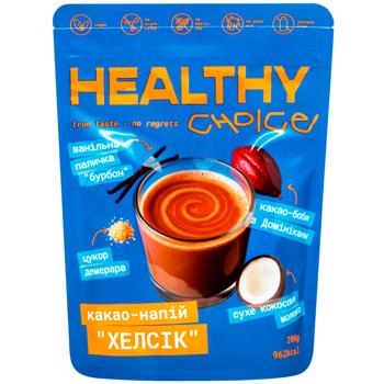 Какао-напій Healthy Choice Хелсік 200г - купити, ціни на Grono - фото 1