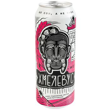 Пиво Хмелевус Weiss 6,2% 0,5л - купити, ціни на Чудо Маркет - фото 1