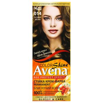 Avena Shine Light Brown Hair Dye 014 - buy, prices for - photo 3