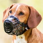 Trixie Plastic Black Muzzle for Dogs S-M 22cm