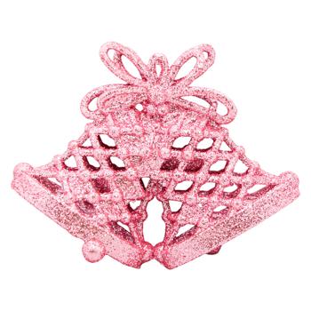 Pink Bell Mesh Decoration - buy, prices for MegaMarket - photo 1