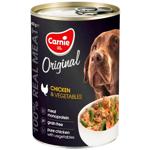 Carnie Original Mono Protein Wet Food with Chicken and Vegetable for Dogs 400g
