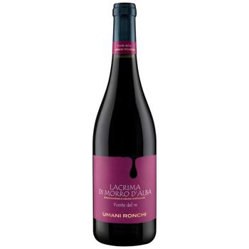 Вино Umani Ronchi Fonte Del Re Lacrima Di Morro D'Alba червоне сухе 13% 0,75л - купити, ціни на Епіцентр FOOD - фото 1