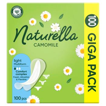 Прокладки ежедневные  Naturella Camomile Light Multiform 100шт - купить, цены на За Раз - фото 3