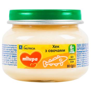 Milupa Hake with Vegetables Puree for Children from 6 Months 80g - buy, prices for - photo 2