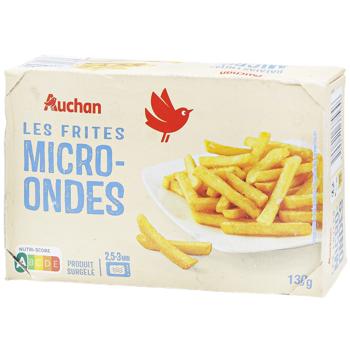 Auchan French Fries Frozen 130g - buy, prices for Auchan - photo 1