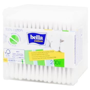 Ватні палички Bella Сotton 200шт