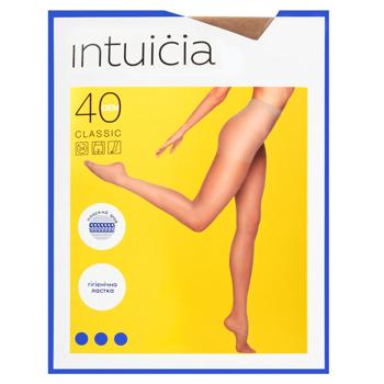 Intuicia Classic Daino Women's Tights 40den 3s - buy, prices for Ideal - photo 1