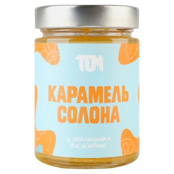 Карамель TOM солона з апельсином та мятою 330г. с/б - купить, цены на Grono - фото 1