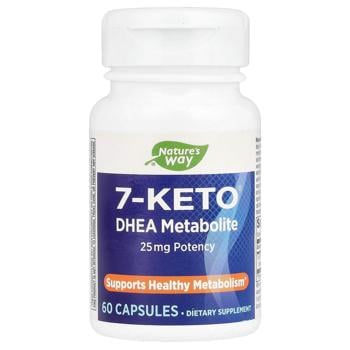 Enzymatic Therapy 7-Keto DHEA Metabolite 25mg 60 capsules