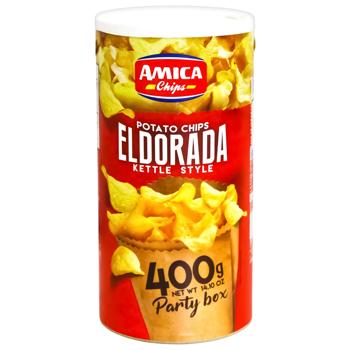 Чипси Amica Eldorada Tradizionale 400г - купити, ціни на Епіцентр FOOD - фото 1