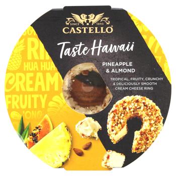 Castello Cream Cheese with Pineapple and Almonds 65% 125g - buy, prices for Supermarket "Kharkiv" - photo 2