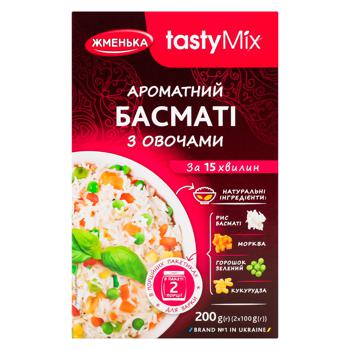 Рис Басмати Жменька с овощами 200г - купить, цены на Auchan - фото 2